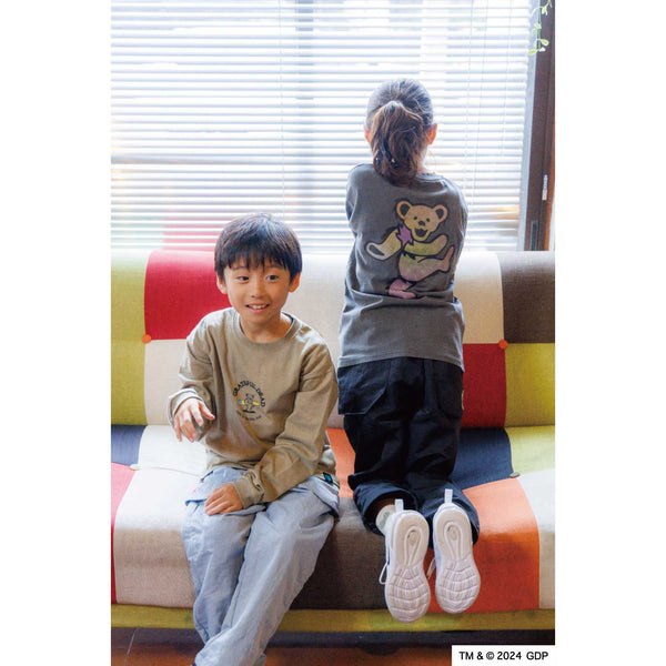 ＜KIDS＞HEMP LEAF PATTERN DEAD BEAR LT【24953205】