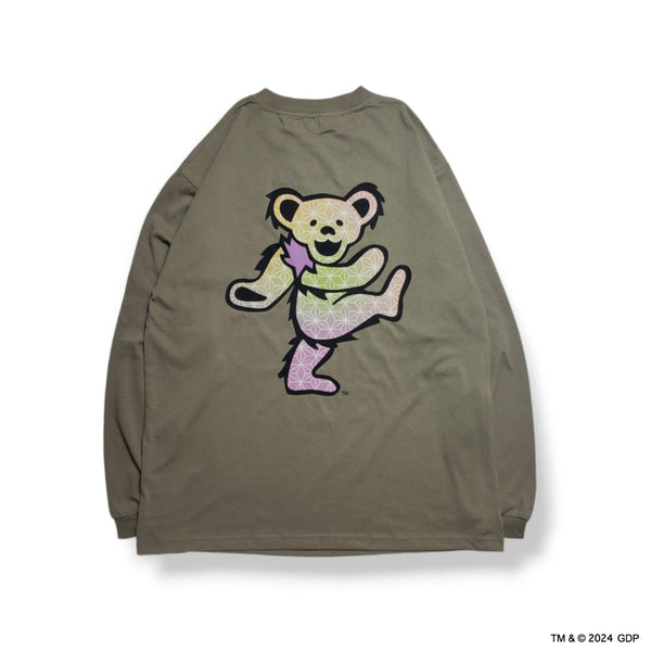 HEMP LEAF PATTERN DEAD BEAR LT【24953206】