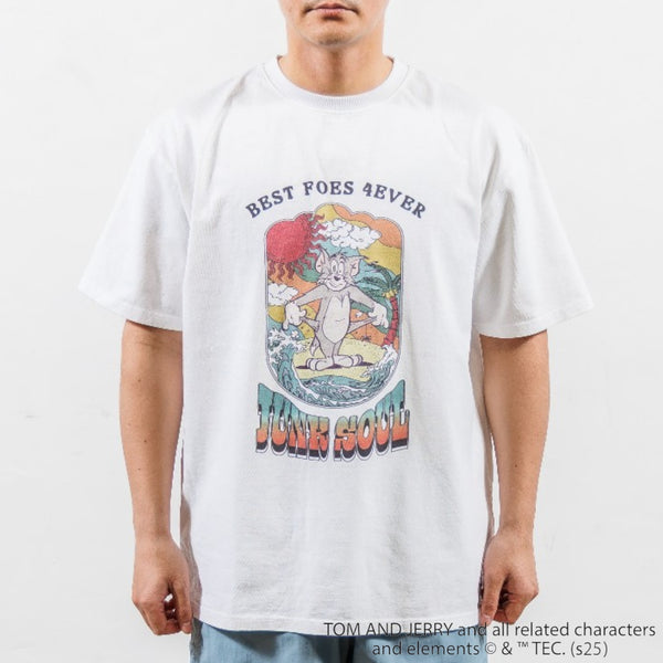 JUNKSOUL×TOM&amp;JERRY Hachamecha T-SHIRT [25853106] 