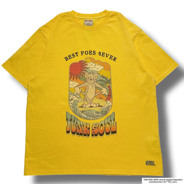 JUNKSOUL×TOM&amp;JERRY Hachamecha T-SHIRT [25853106] 