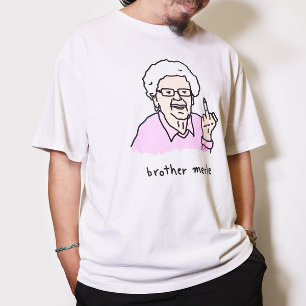 RSC×BROTHER MERLE / F〇CK おばあちゃん T-SHIRT【25853251】
