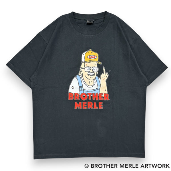 RSC×BROTHER MERLE "Crap Hap Grandpa" T-SHIRTS【25853252】