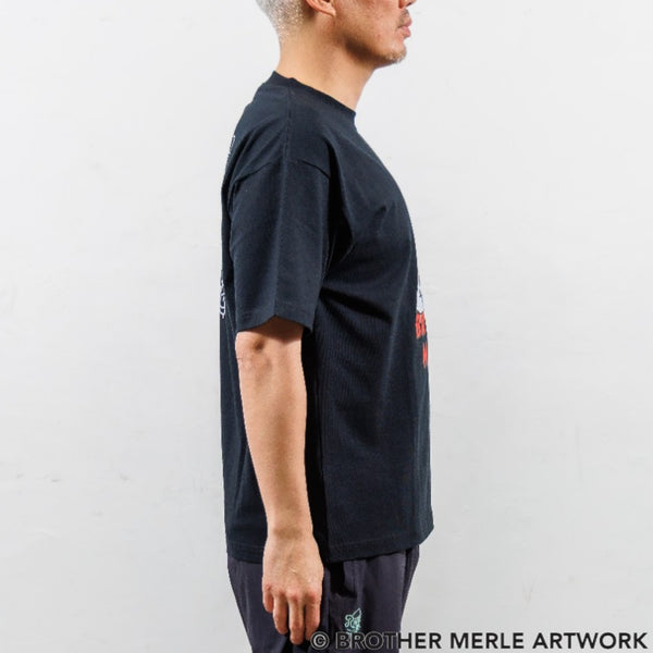 RSC×BROTHER MERLE "Crap Hap Grandpa" T-SHIRTS【25853252】