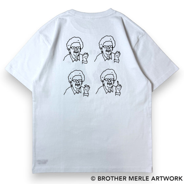 RSC×BROTHER MERLE "Crap Hap Grandpa" T-SHIRTS【25853252】
