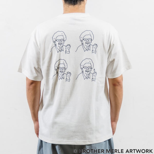RSC×BROTHER MERLE "Crap Hap Grandpa" T-SHIRTS【25853252】