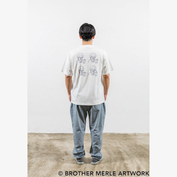 RSC×BROTHER MERLE "Crap Hap Grandpa" T-SHIRTS【25853252】