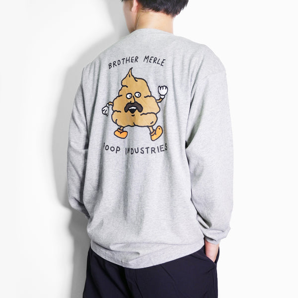 RSC×BROTHER MERLE / Mr.P〇OP LS T-SHIRT【25953207】