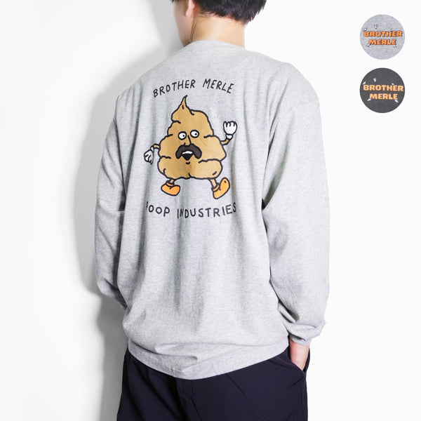 RSC×BROTHER MERLE / Mr.P〇OP LS T-SHIRT【25953207】