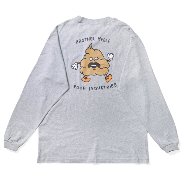 RSC×BROTHER MERLE / Mr.P〇OP LS T-SHIRT【25953207】