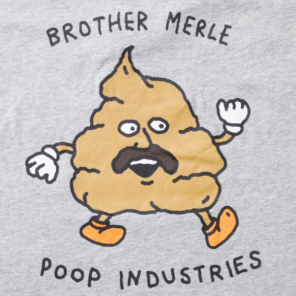 RSC×BROTHER MERLE / Mr.P〇OP LS T-SHIRT【25953207】