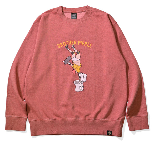 RSC×BROTHER MERLE / TOILET ONE MAKE SWEATSHIRT【25953210】