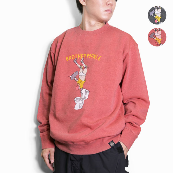 RSC×BROTHER MERLE / TOILET ONE MAKE SWEATSHIRT【25953210】