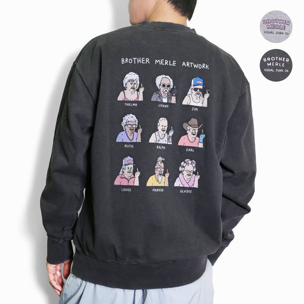 RSC×BROTHER MERLE / F〇CK ALLSTARS SWEATSHIRT【25953211】