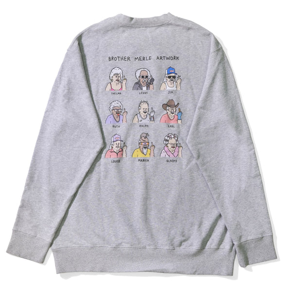 RSC×BROTHER MERLE / F〇CK ALLSTARS SWEATSHIRT【25953211】