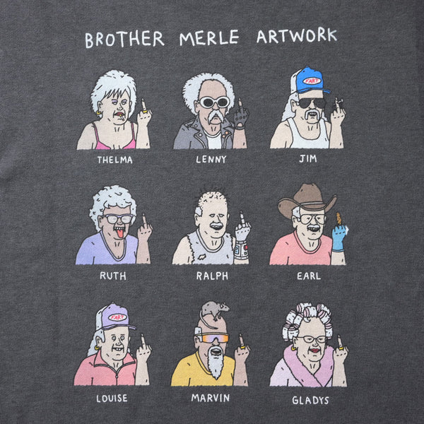 RSC×BROTHER MERLE / F〇CK ALLSTARS SWEATSHIRT【25953211】