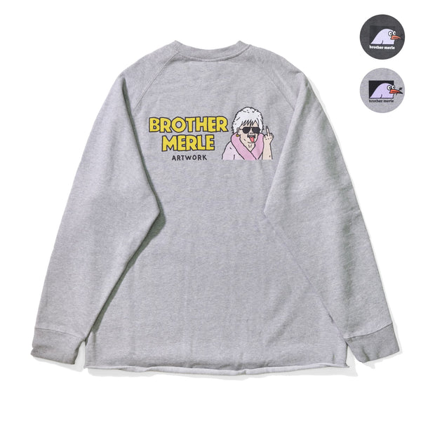 RSC×BROTHER MERLE / F〇CK おばあちゃん SWEATSHIRT【25953213】