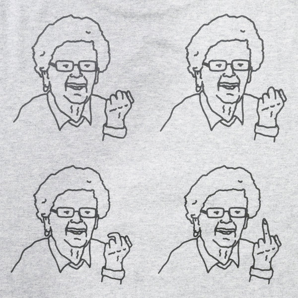 RSC×BROTHER MERLE / F〇CK おばあちゃん LS T-SHIRT【25953228】