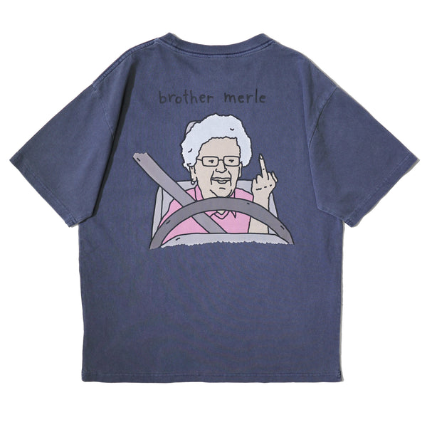 RSC×BROTHER MERLE / ドライビング F〇CK 叔母さん T-SHIRT【26853201】