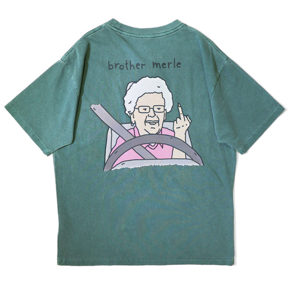 RSC×BROTHER MERLE / ドライビング F〇CK 叔母さん T-SHIRT【26853201】
