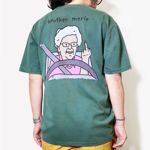 RSC×BROTHER MERLE / ドライビング F〇CK 叔母さん T-SHIRT【26853201】