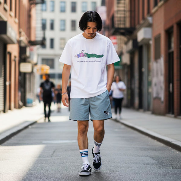 RSC×BROTHER MERLE / BITTEN BY CROCODILE T-SHIRT【26853202】