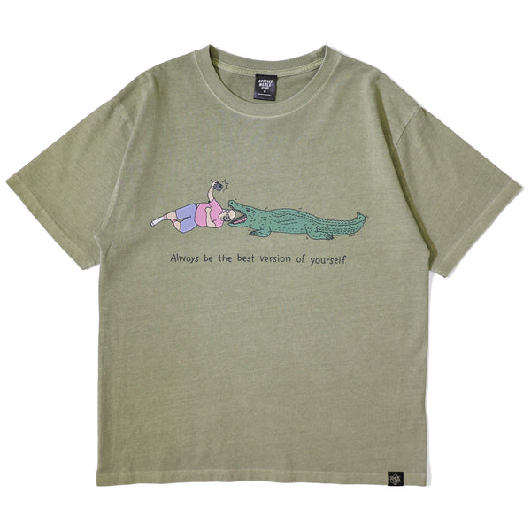RSC×BROTHER MERLE / BITTEN BY CROCODILE T-SHIRT【26853202】
