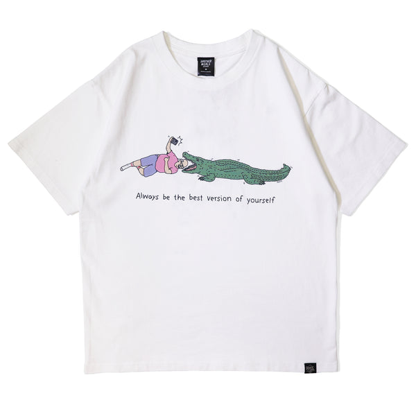 RSC×BROTHER MERLE / BITTEN BY CROCODILE T-SHIRT【26853202】