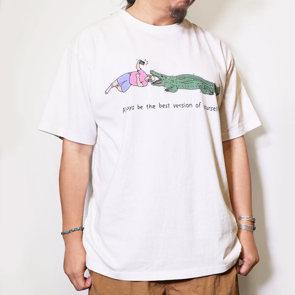 RSC×BROTHER MERLE / BITTEN BY CROCODILE T-SHIRT【26853202】