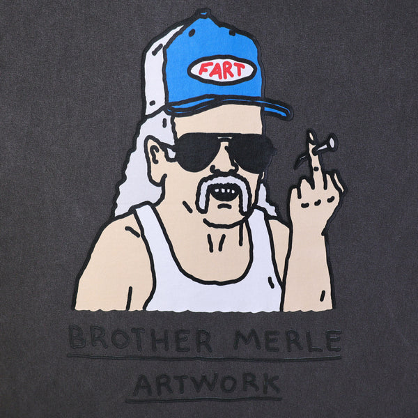 RSC×BROTHER MERLE / FUNKY オジサン F〇CK T-SHIRT【26853203】