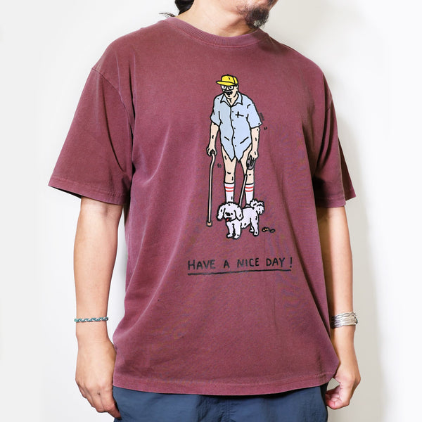RSC×BROTHER MERLE / ノーパン犬の散歩 T-SHIRT【26853205】