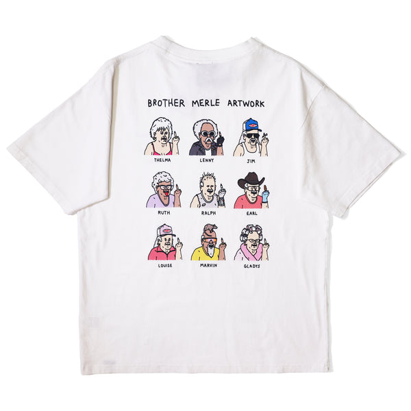 RSC×BROTHER MERLE / F〇CK ALLSTARS T-SHIRT【26853207】
