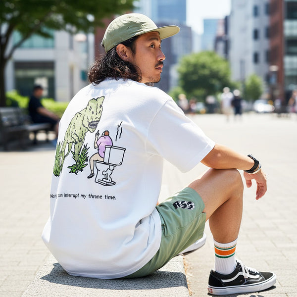 RSC×BROTHER MERLE / DINOSAUR TOILET F〇CK T-SHIRT【26853209】