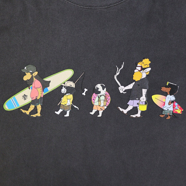 RSC / MARCO'S FAMILY LET'S SURF T-SHIRT【26853213】