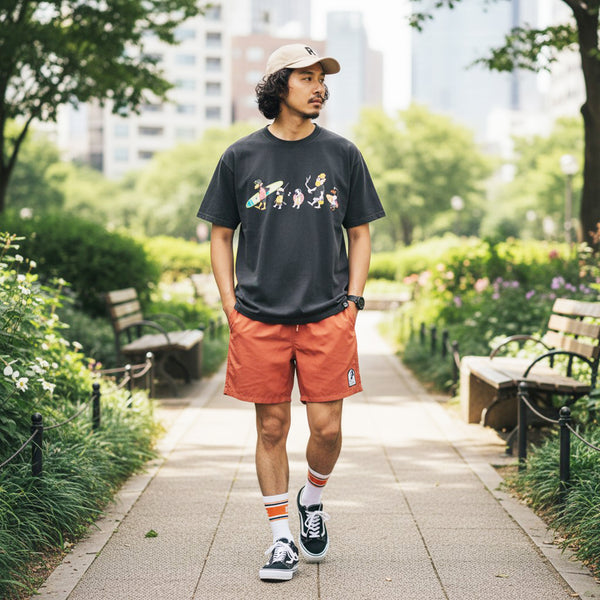 RSC / MARCO'S FAMILY LET'S SURF T-SHIRT【26853213】