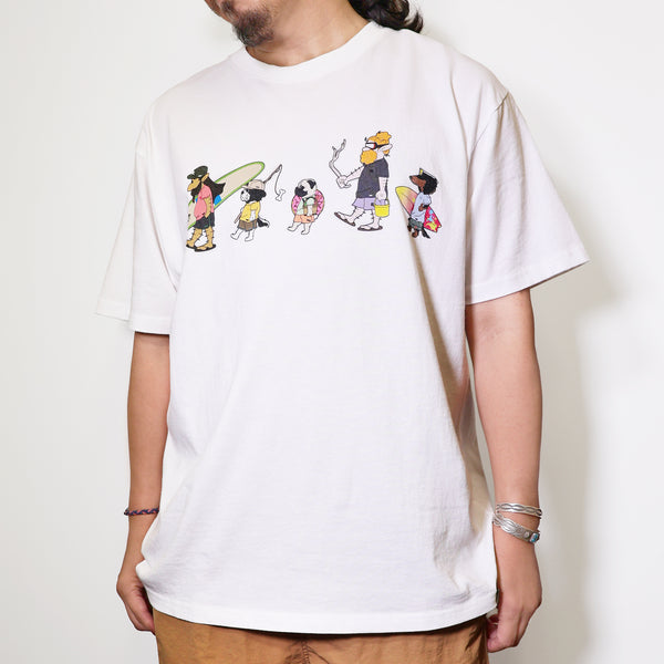 RSC / MARCO'S FAMILY LET'S SURF T-SHIRT【26853213】
