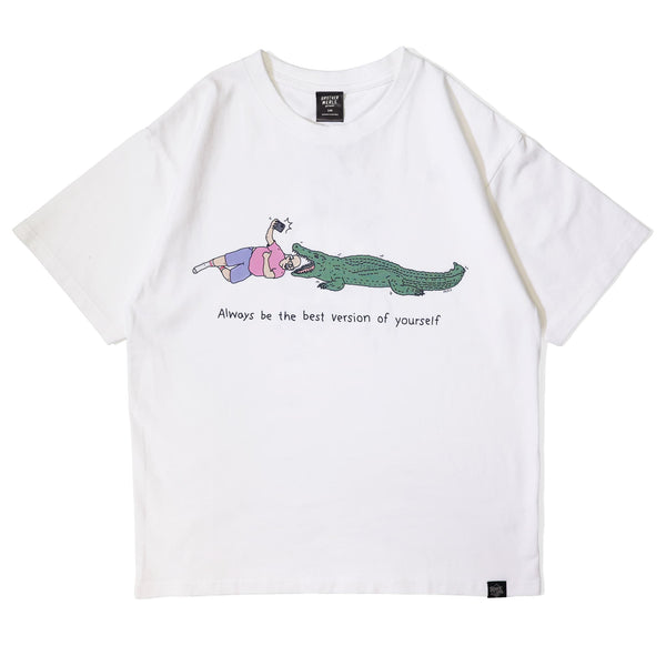 ＜KIDS＞RSC×BROTHER MERLE / BITTEN BY CROCODILE T-SHIRT【26853217】