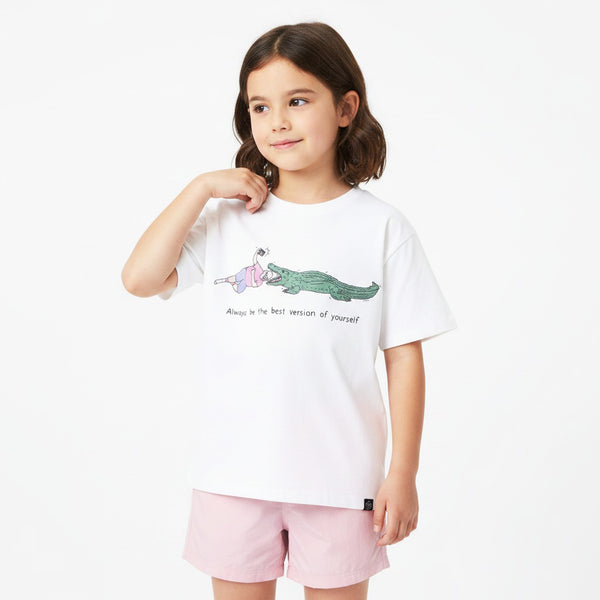 ＜KIDS＞RSC×BROTHER MERLE / BITTEN BY CROCODILE T-SHIRT【26853217】