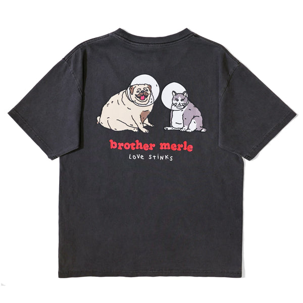＜KIDS＞RSC×BROTHER MERLE / SKATING DOG T-SHIRT【26853219】