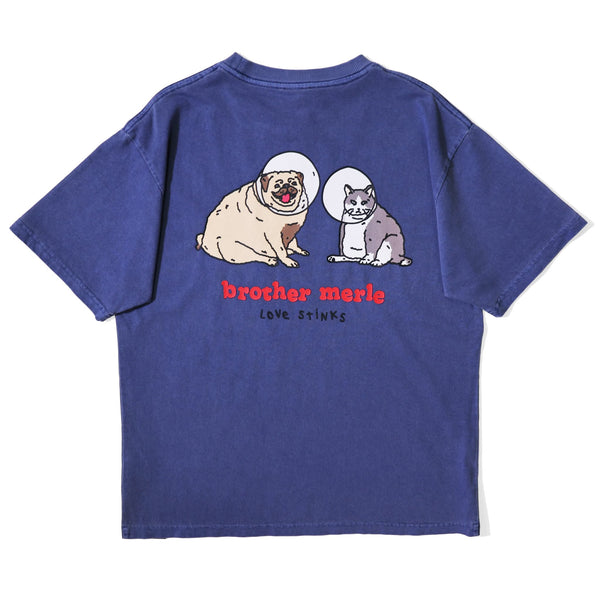 ＜KIDS＞RSC×BROTHER MERLE / SKATING DOG T-SHIRT【26853219】