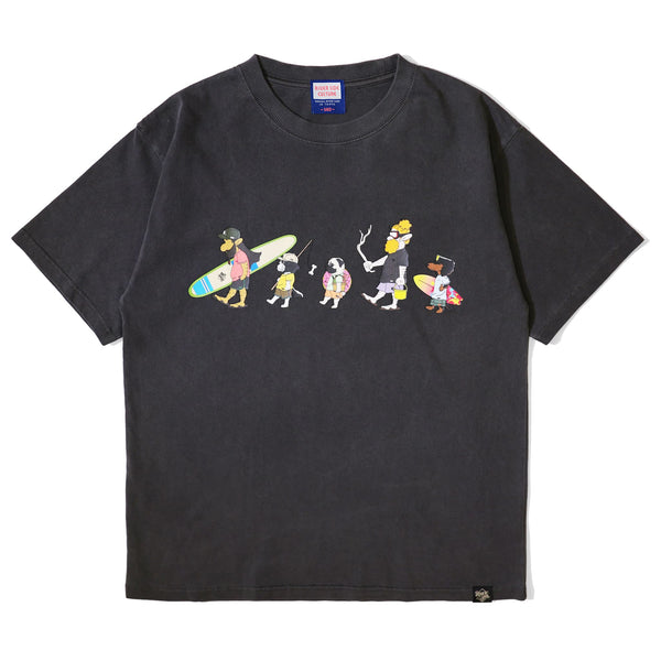 ＜KIDS＞RIVER SIDE CULTURE  / MARCO'S FAMILY LET'S SURF T-SHIRT【26853221】