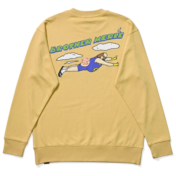 RSC×BROTHER MERLE / SUPERMAN F〇CK SWEATSHIRT 【26853239】