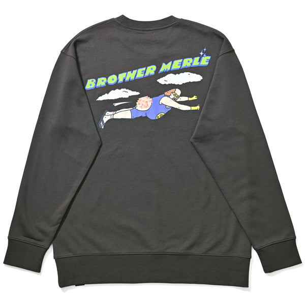RSC×BROTHER MERLE / SUPERMAN F〇CK SWEATSHIRT 【26853239】