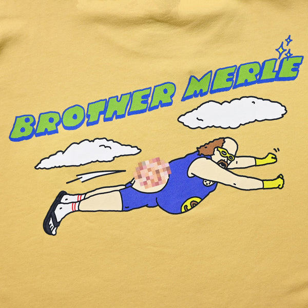 RSC×BROTHER MERLE / SUPERMAN F〇CK SWEATSHIRT 【26853239】