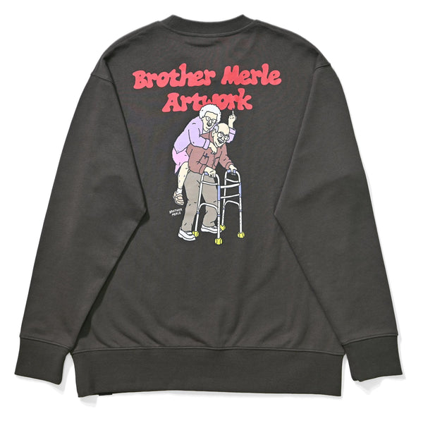 RSC×BROTHER MERLE / PIGGYBACK F〇CK SWEATSHIRT 【26853240】
