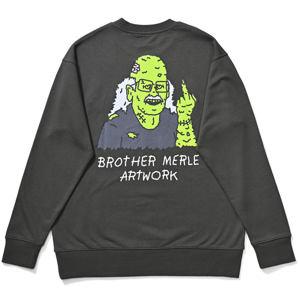RSC×BROTHER MERLE / F〇CK ZOMIBE おじさん SWEATSHIRT 【26853241】