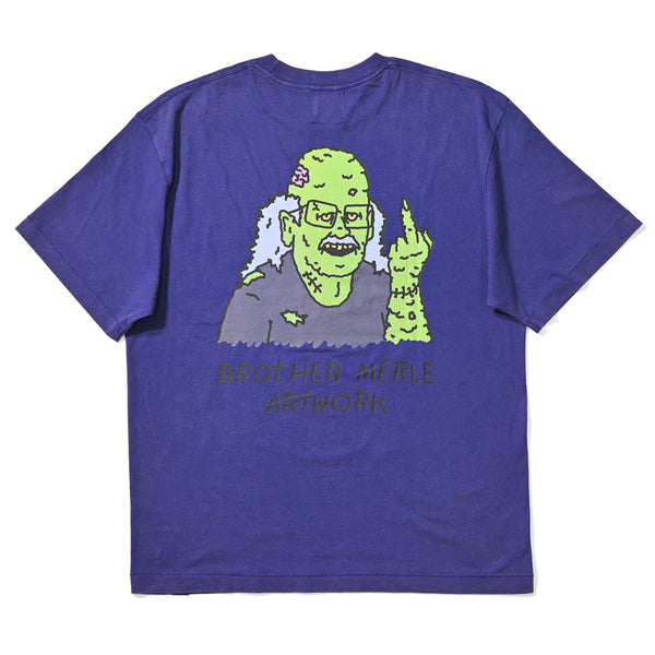 RSC×BROTHER MERLE / F〇CK ZOMBIE おじさん T-SHIRT 【26853245】