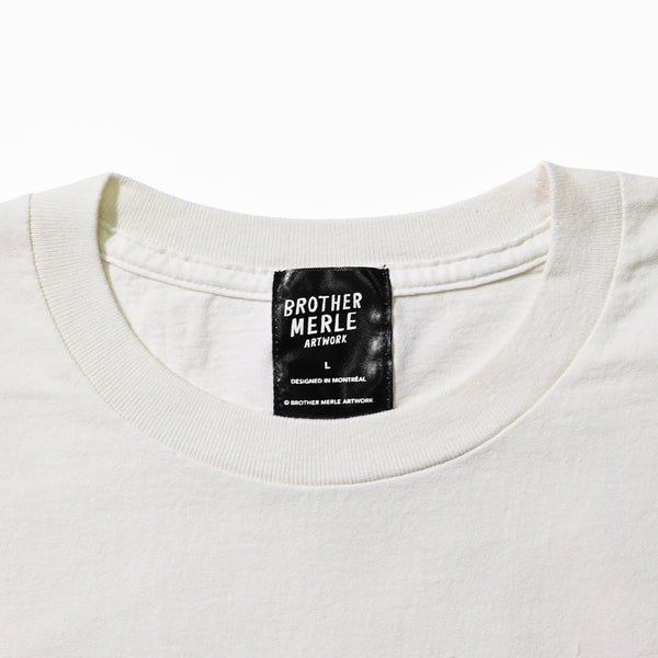 RSC×BROTHER MERLE / F〇CK ZOMBIE おじさん T-SHIRT 【26853245】