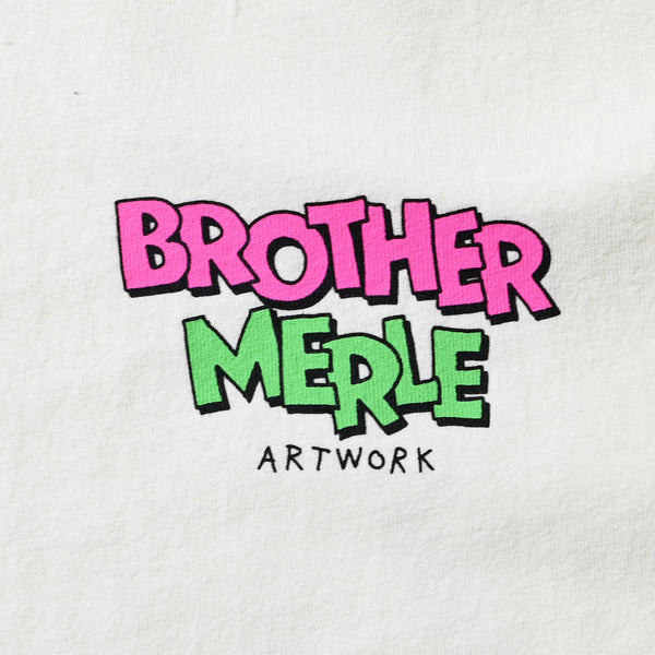 RSC×BROTHER MERLE / F〇CK ZOMBIE おじさん T-SHIRT 【26853245】