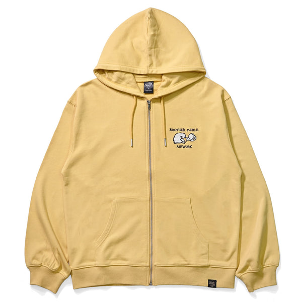 RSC×BROTHER MERLE / F〇CK ALLSTARS ZIP HOODIE 【26853247】