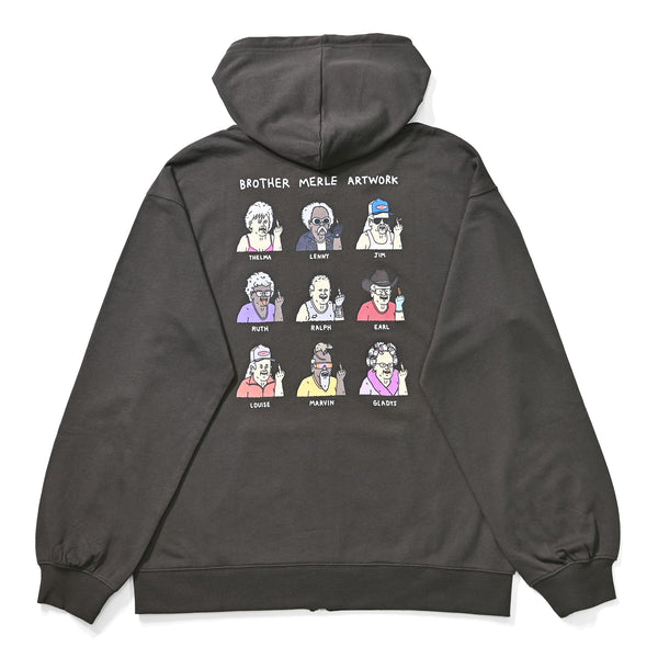 RSC×BROTHER MERLE / F〇CK ALLSTARS ZIP HOODIE 【26853247】